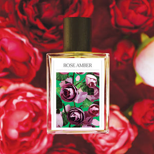 Rose Amber Perfume Bottle